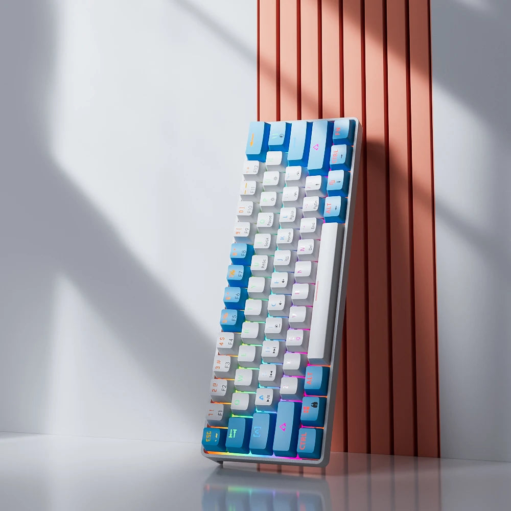 🎮⌨️ MUCAI MK61 RGB Gaming Mechanical Keyboard – 61 Πλήκτρα, Red Switches, Hot-Swappable Ιδανικό για gamers που θέλουν compact μέγεθος, φωτισμό RGB & εξαιρετική αίσθηση πληκτρολόγησης!