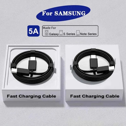 ⚡ 2PCS PD 45W USB-C Cable – Super Fast Charging για Samsung, iPhone 15, Xiaomi, Huawei & MacBook