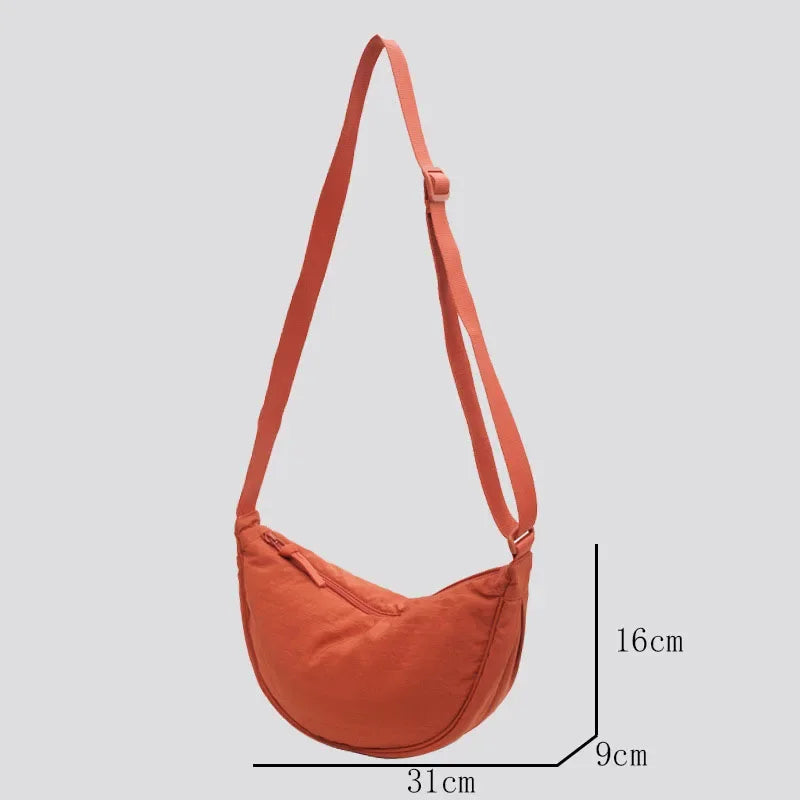 👜 Casual Nylon Hobos Crossbody Bag – Τσάντα Ώμου & Χιαστί για Γυναίκες | Μεγάλη Χωρητικότητα & Στυλ ✨