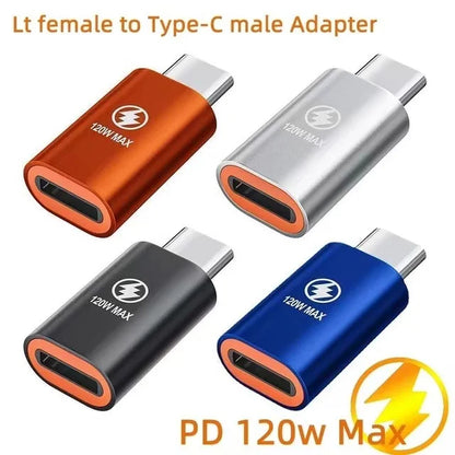 ⚡🔌 USB-C to Lightning 8-Pin Adapter – Γρήγορη Φόρτιση & Data Sync για iPhone/iPad/MacBook 🎯
