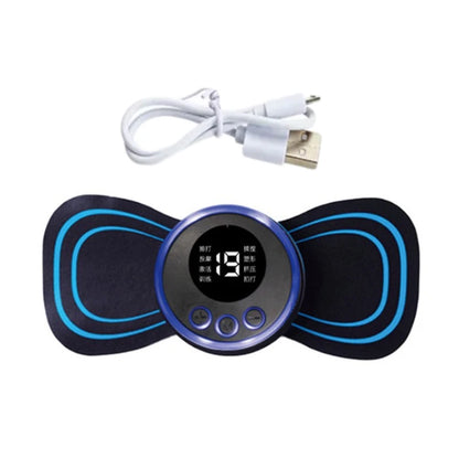 💆‍♂️🔋 Neck Rechargeable Massager – Ηλεκτρικό Μασάζ Αυχένα για Ανακούφιση Πόνου & Χαλάρωση ✨
