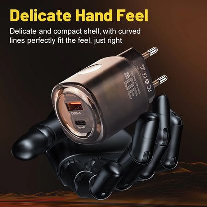 ⚡🔌 GUSEYEE 2 in 1 USB PD Charger 🚀📱 (20W Quick Charge)