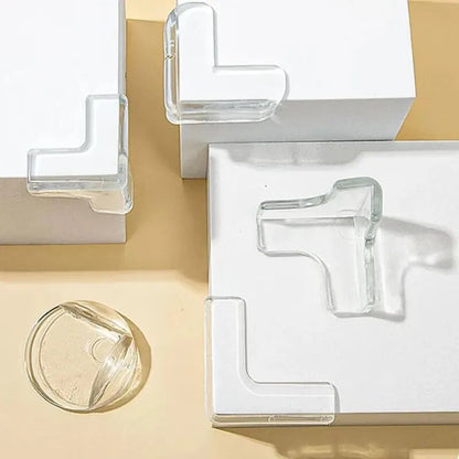 🍼🛡️ Baby Safety Corner Protectors (10τμχ) 👶✨ Μαλακά Αντικρουστικά για Έπιπλα