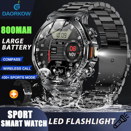 ⚡ 2025 New 800mAh Large Battery Smartwatch – Ισχύς, Στυλ & Απόδοση στον Καρπό σου! ⚡