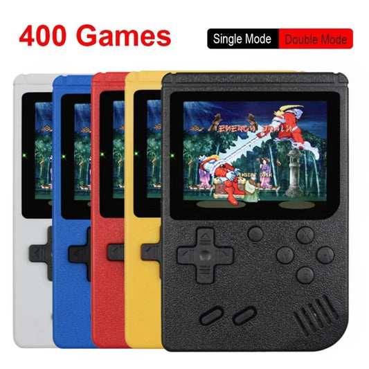 400-in-1 Retro Console 🎮 | 8-Bit Handheld 🕹️ | 3.0" Color LCD 📺 | Mini & Portable ✅ | Fun for Kids 👦👧