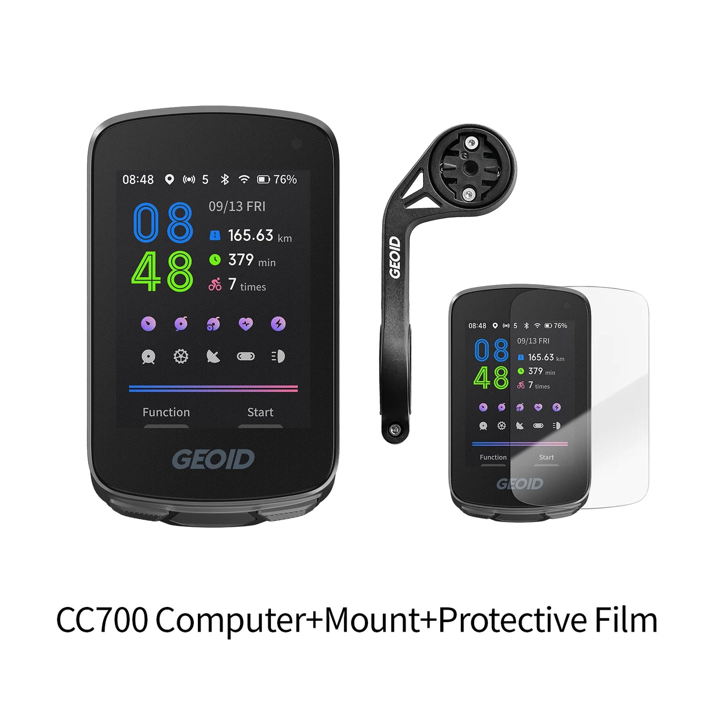 🚴📍 GEOID CC700 GPS Bike Computer – 2.8'' Color Screen με Route Navigation & WiFi