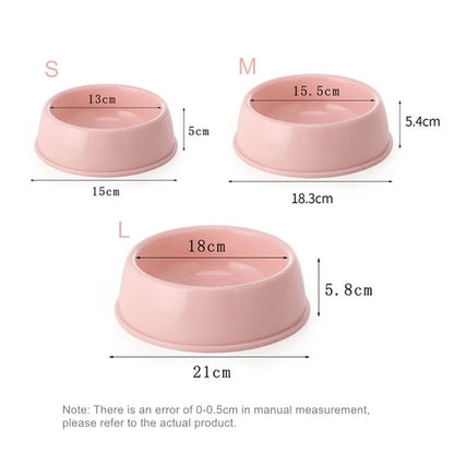 Eco Pet Bowl 🐶🐱 | Durable Plastic 🍃 | Wheat Straw Material 🌾 | Food & Water Feeder 🥣 | For Small/Medium Pets ✅