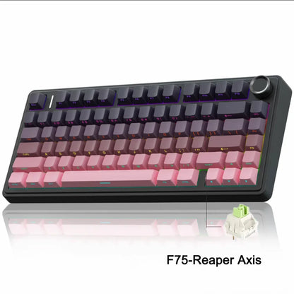AULA F75 Gaming Mechanical Keyboard RGB – 75% Wireless Layout