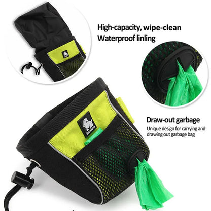 Truelove Dog Treat Bag 🐶🎒 | Clip-On Pouch w/ Poop Bag Dispenser 💩 | Reflective & Travel-Ready ✨ | Training Belt Bag ✅