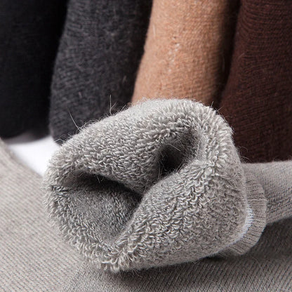 🧦Χειμερινές Κάλτσες Merino Wool – Extra Παχιές & Ζεστές για Άνδρες & Γυναίκες ❄️🔥