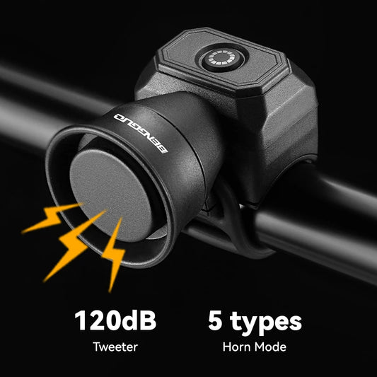 🚴🔔 Ηλεκτρονική Κόρνα Ποδηλάτου – Mini USB Επαναφορτιζόμενη, Αδιάβροχη & Ιδανική για Παιδιά & Ενήλικες 🚦✨