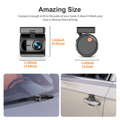 🚗📹 KAWA MINI 3 Gen2 Dash Cam – 2K WiFi Car Camera με Night Vision & Voice Control