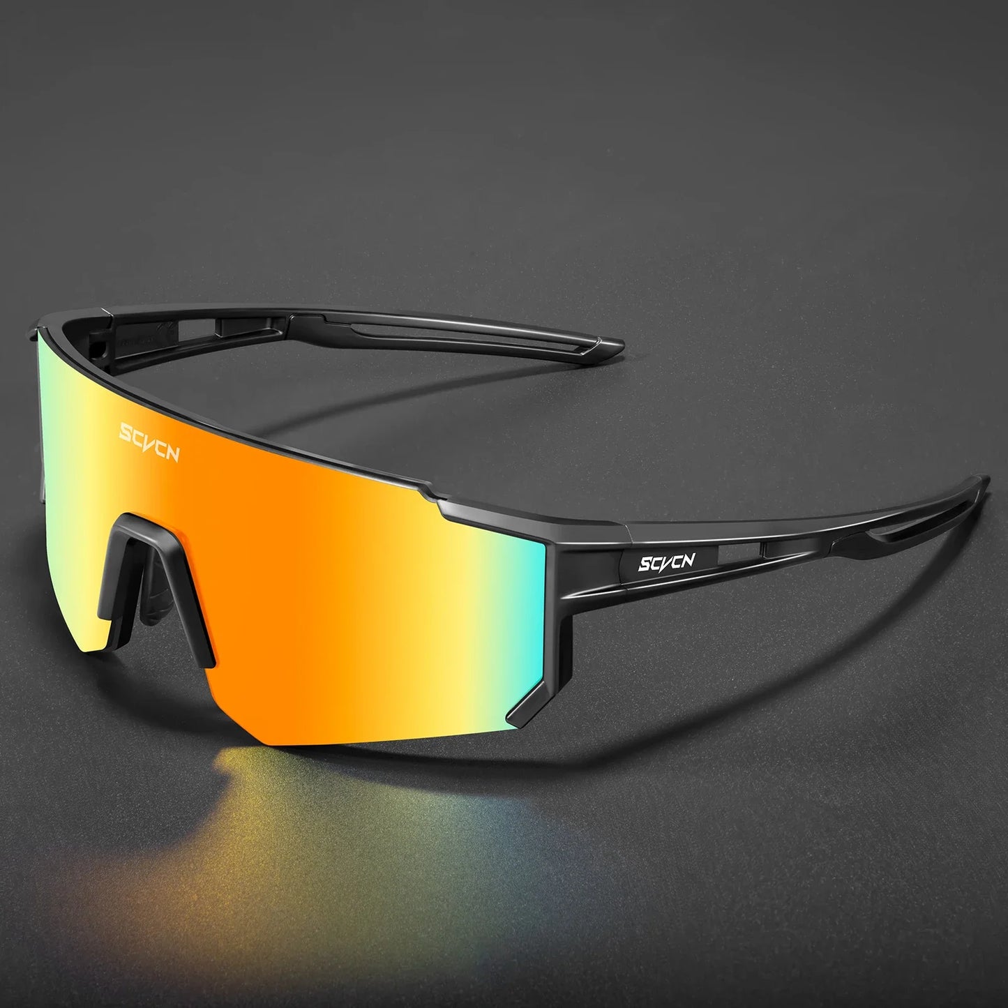 😎 SCVCN Outdoor Cycling Sunglasses – Αθλητικά Γυαλιά Ηλίου UV400 για Ποδηλασία, Τρέξιμο & Outdoor Sports | Unisex, Αντιχαρακτικά & Ανθεκτικά