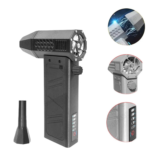 💨⚡ Mini Vacuum Cleaner & Jet Fan – 130,000RPM Blower Turbo 🌀 Χειρός Ηλεκτρικό Καθαριστικό για Σπίτι, Αυτοκίνητο & Γραφείο