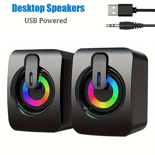 🔊 Mini Bluetooth & USB Ηχείο για PC, Laptop & Desktop – Το μικρό ηχείο με μεγάλη δύναμη ήχου!