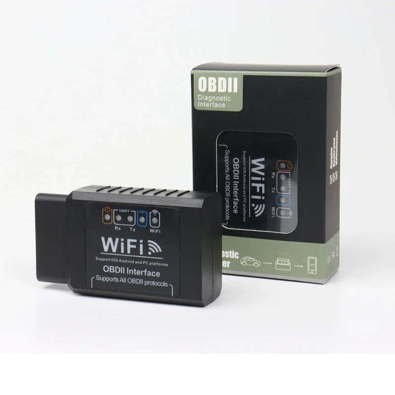 🚘 ELM327 V1.5 WiFi OBD2 Car Diagnostic Tool | Code Reader & Fault Scanner | For Android / iOS / Windows / PC
