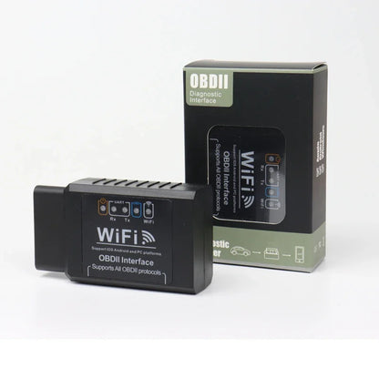 🚘 ELM327 V1.5 WiFi OBD2 Car Diagnostic Tool | Code Reader & Fault Scanner | For Android / iOS / Windows / PC