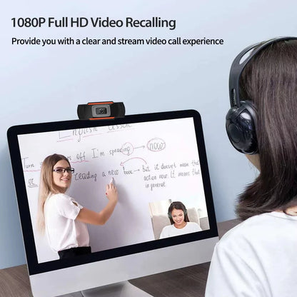 🎥💻 Gohero 2K/1080P Full HD Webcam με Μικρόφωνο 🎤 | USB Plug & Play | Autofocus 🔎 | Live Streaming & Video Calls