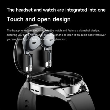 ⌚ GEJIAN D9 – Smart Watch με Ενσωματωμένα Bluetooth Ακουστικά 2-σε-1 | NFC, Κλήσεις, Καρδιακός Ρυθμός & Πολλαπλά Sports Modes