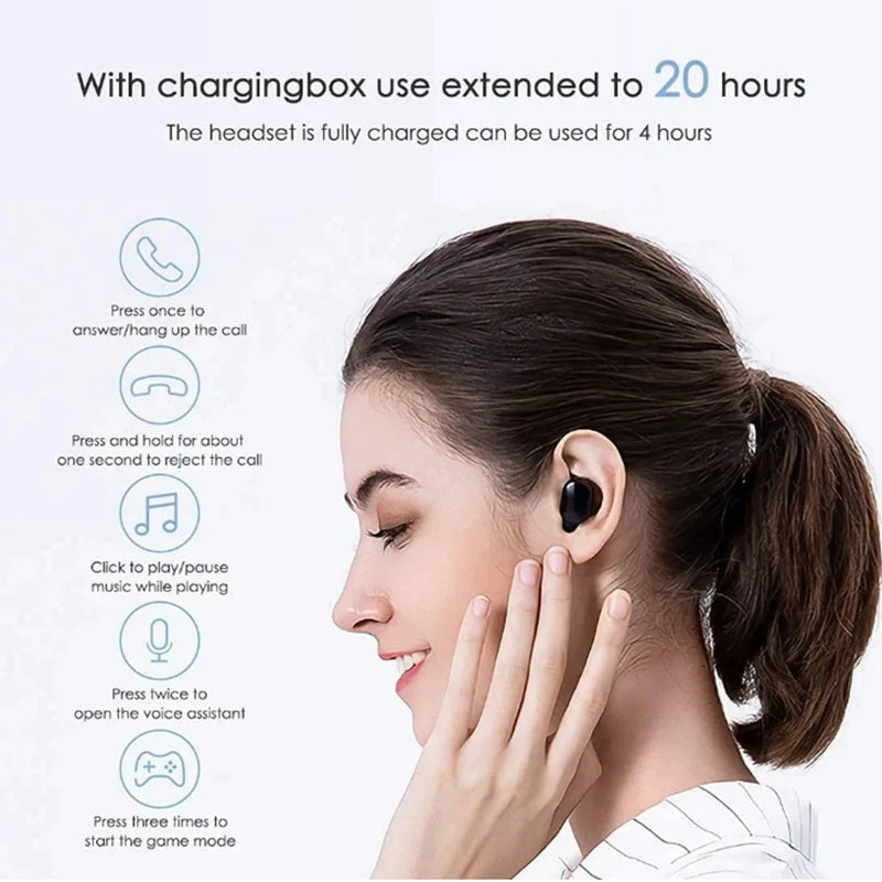 Xiaomi Redmi AirDots 2 – Ασύρματα Bluetooth 5.0 TWS Earbuds με Μικρόφωνο & Charging Case