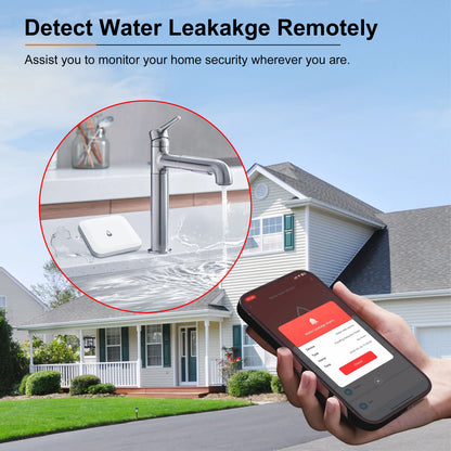 💧 GIRIER ZigBee 3.0 Water Leak Sensor | Ανιχνευτής Διαρροής Νερού | IP66 Αδιάβροχος | Smart Home Security