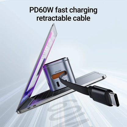 ACEFAST 6-in-1 Magnetic Wireless Charging Station – 15W & GaN PD 65W