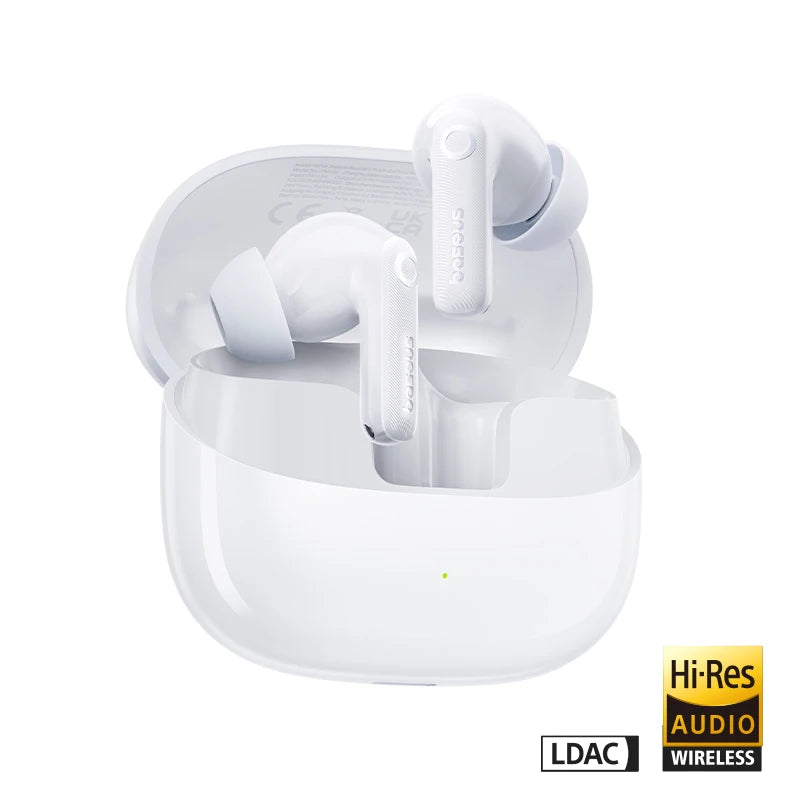 Baseus EP10 Pro ANC Wireless Earbuds – Bluetooth 6.0, Hi-Res LDAC & Adaptive Noise Cancellation up to 50dB