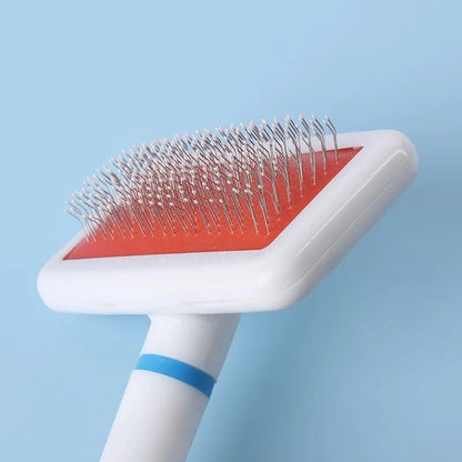🐾🧼 Pet Hair Remover Brush – Χτένα Περιποίησης & Αποτρίχωσης για Σκύλους & Γάτες με Ανοξείδωτες Βελόνες ✂️🐶🐱 Αφαιρεί εύκολα νεκρές τρίχες, κόμπους & σκόνη – ενώ κάνει απαλό μασάζ στο δέρμα του κατοικιδίου σου!
