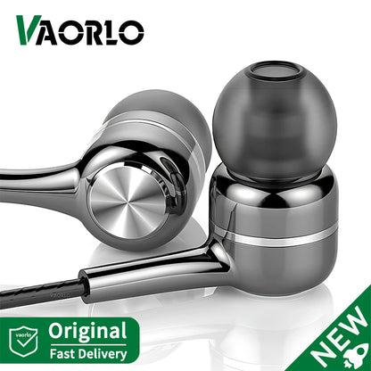 🎧 3.5mm Wired In-Ear Earphones – HiFi Ήχος, Βαθύ Μπάσο & Μικρόφωνο