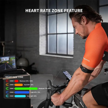 ❤️‍🔥 COOSPO HW9 Armband Heart Rate Monitor – BLE5.0 & ANT+