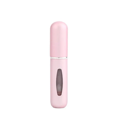 🌸💎 Mini 5ml Επαναγεμιζόμενο Μπουκαλάκι Αρώματος – Bottom Filling Spray ✨ Μεταλλική Θήκη για Ταξίδια & Καθημερινή Χρήση