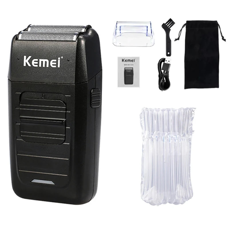 💇‍♂️⚡ Kemei Hair Clipper & Shaver Kit – Επαγγελματική Κουρευτική & Ξυριστική Μηχανή Ανδρών (KM-2296 / KM-2299 / KM-1102)