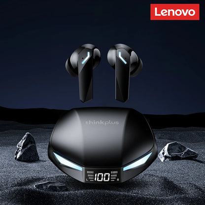 🎧 Lenovo XT53 Ασύρματα Bluetooth 5.4 Earbuds – Gaming Mode, LED Display & Αυτονομία έως 26 Ώρες
