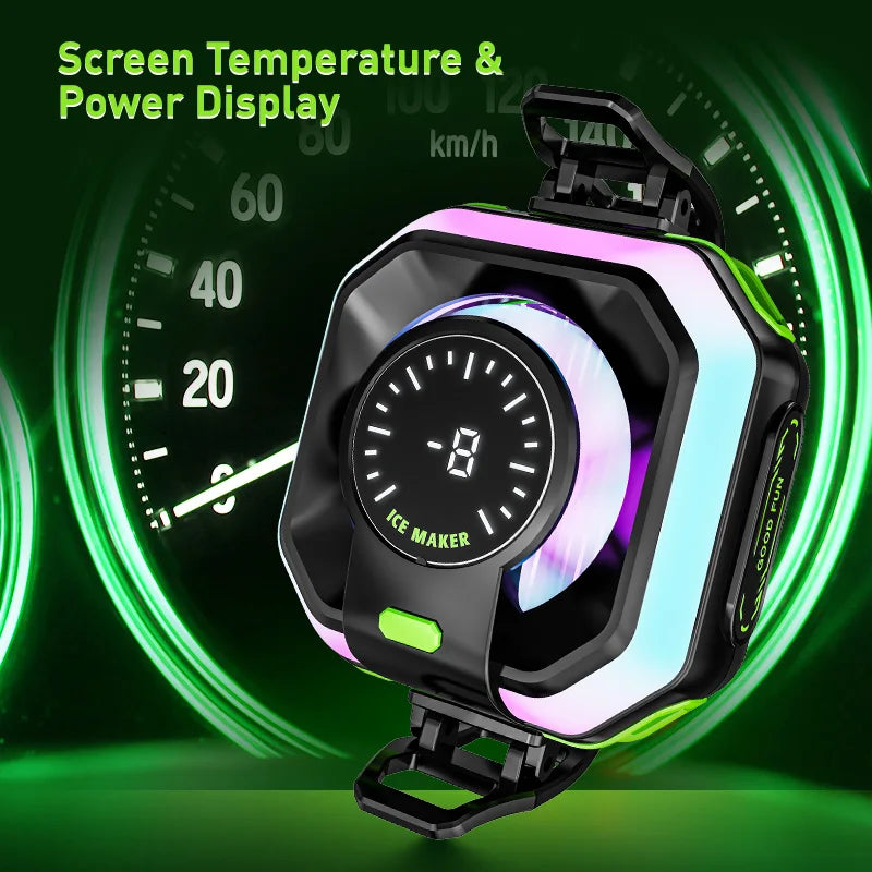 🧊🔥 HK-5 PRO Mobile Phone Cooling Fan – 2025 New Model 🔝 Η απόλυτη λύση για να διατηρείς το κινητό σου δροσερό και τις επιδόσεις στο φουλ! Ιδανικό για gamers! 🎮📱