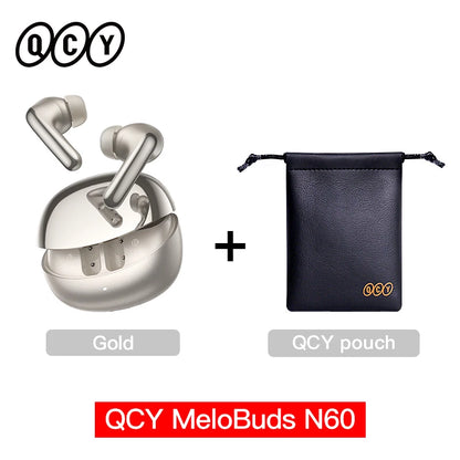 🎧 QCY MeloBuds N60 – Bluetooth 6.0 Earbuds με ANC, LDAC & 45H Αυτονομία
