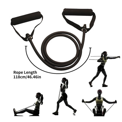 💪 Resistance Bands με Λαβές – Λάστιχα Γυμναστικής για Προπόνηση Δύναμης στο Σπίτι 🏋️