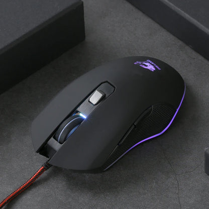 🎮 ATTACK SHARK V1 RGB Wired Gaming Mouse – Ελαφρύ, 3 DPI, 6 Κουμπιά, Μαύρο Matte 💡 Εργονομία, RGB φωτισμός & άμεση απόκριση – για κάθε gamer που ζητά ακρίβεια και στυλ!