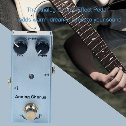 🎸⚡ Πεντάλ Ηλεκτρικής Κιθάρας – Overdrive, Distortion, Chorus, Delay & Tremolo, True Bypass & Ανθεκτικό Design 🎶