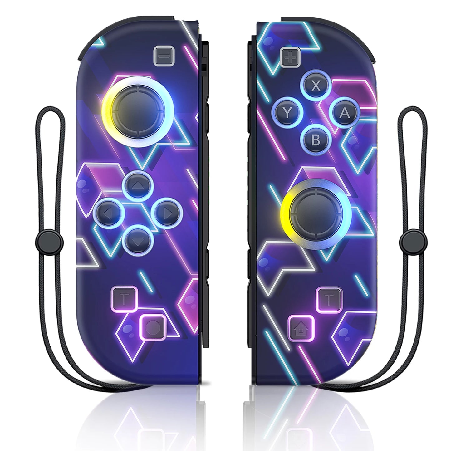 🎮 Wireless RGB Gamepad Controller για Nintendo Switch / Switch Lite / Switch OLED / PC | Με Turbo Function, 6-Axis Gyro & Dual Vibration | Lapezei Joy Pad