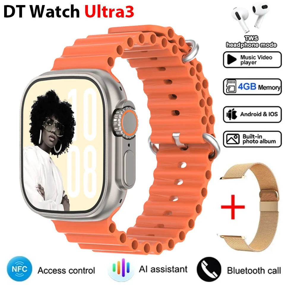 🚀 DT Ultra 3 Pro – Το απόλυτο Smartwatch με Google Maps & 32GB μνήμη! 🚀