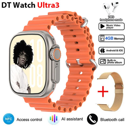 🚀 DT Ultra 3 Pro – Το απόλυτο Smartwatch με Google Maps & 32GB μνήμη! 🚀