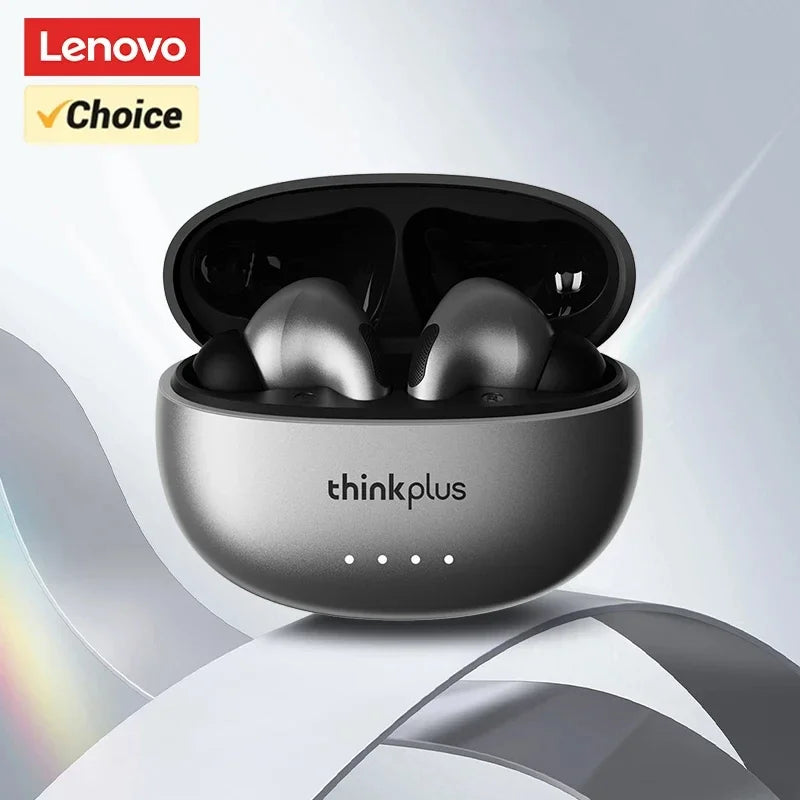 Lenovo LP5 Pro TWS Bluetooth 5.4 Earbuds with ANC, Touch Control & Microphone – Wireless Earbuds with Type-C Charging Case