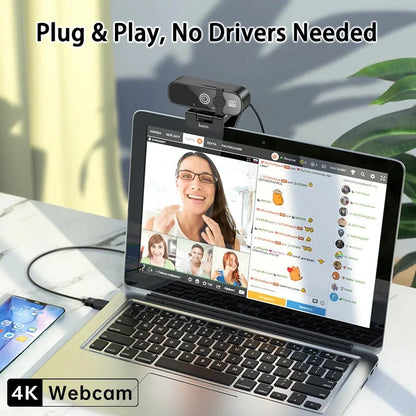 🎥✨ Xiaomi Q1 4K Webcam | 2K Autofocus USB Κάμερα με Μικρόφωνο | 1080P HD 📡 Για Βιντεοκλήσεις, Συνέδρια & Streaming (2025 Νέο)