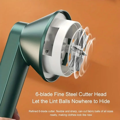 🧥✨ Ηλεκτρική Ξυριστική Συσκευή Χνουδιών (Lint Remover) – Επαναφορτιζόμενη & Ισχυρή ✨🧥