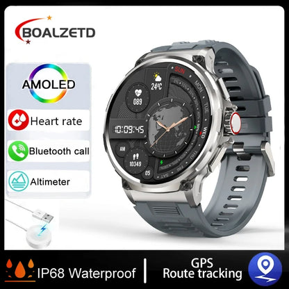 ⌚ New 1.85” Ultra HD Smart Watch – Δύναμη, GPS & Στυλ στον Καρπό σου! ⌚