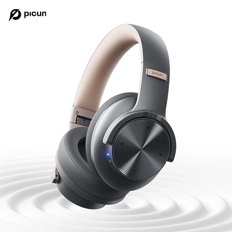 🎧 Picun B8 Bluetooth Headphones – 120 Hours Battery & Low Latency Gaming Mode
