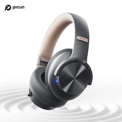 🎧 Picun B8 Bluetooth Headphones – 120 Hours Battery & Low Latency Gaming Mode