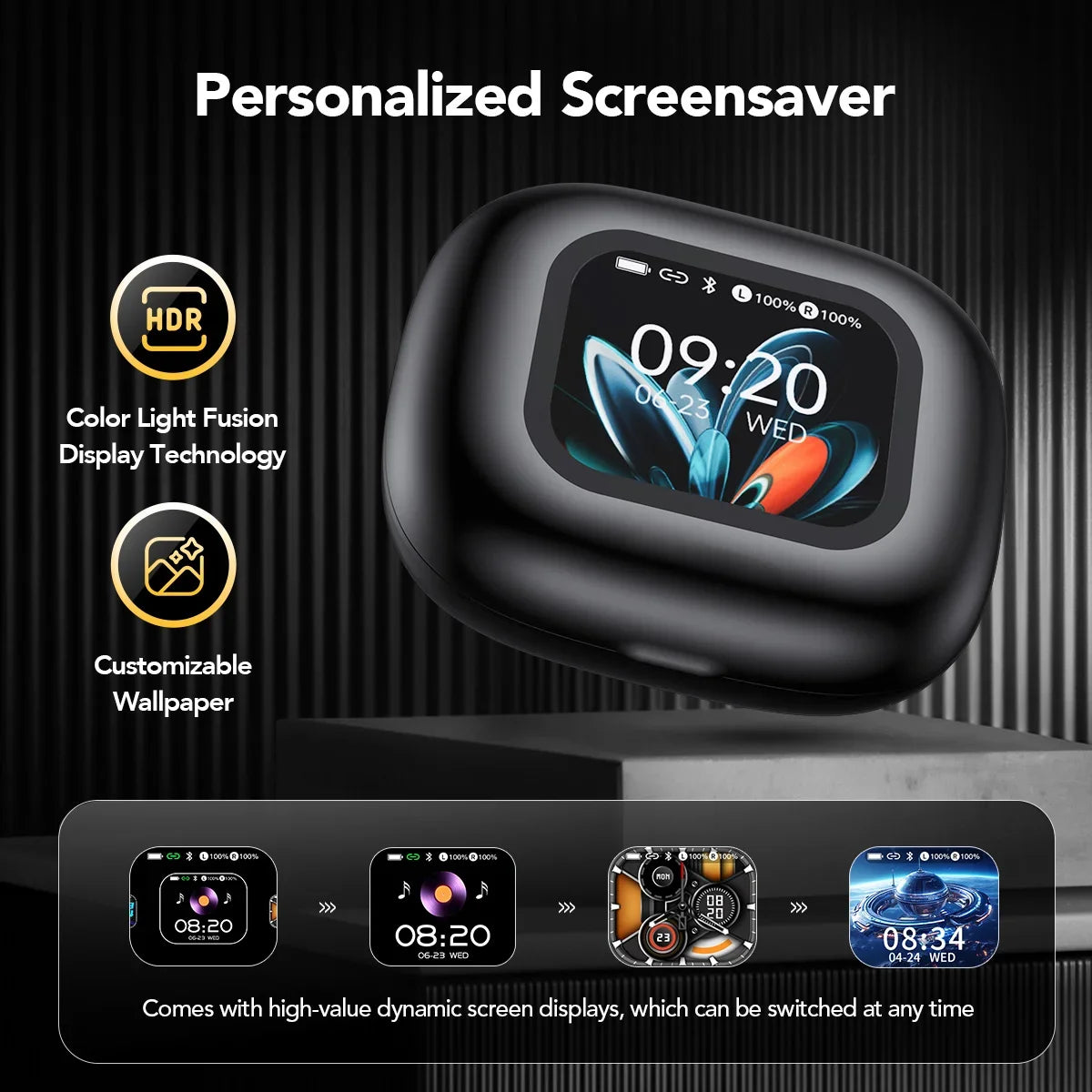 🎧✨ HTC NE27 Wireless Earbuds με AI Translator & LED Earhook 🚀🔊