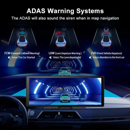 🚘📹 Imagebon H50 Dash Cam 11.3" – 4K + ADAS + Wireless CarPlay/Android Auto + 3 Channel Recording 🚀