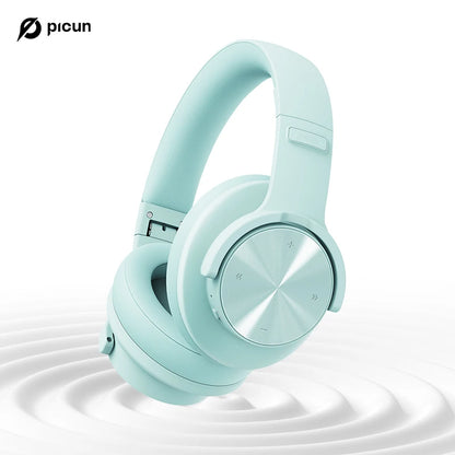 🎧 Picun B8 Bluetooth Headphones – 120 Hours Battery & Low Latency Gaming Mode